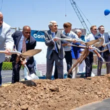 101 College Street project on June 7. (Photo by Andrew Hurley)
