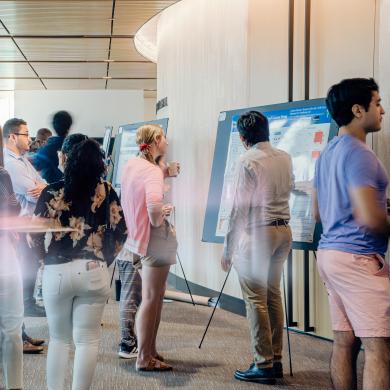Wu Tsai Institute summer poster session event